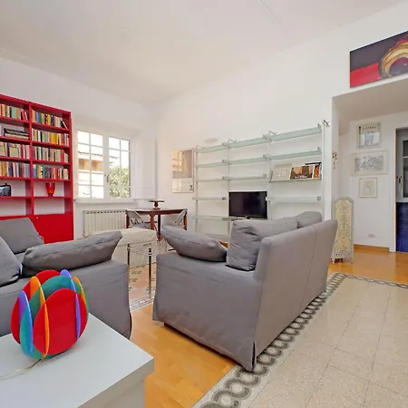 Parioli, Bright And Quiet 2br By Halldis