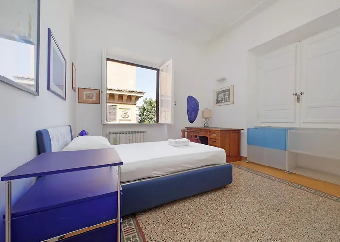 Parioli, Bright And Quiet 2br By Halldis